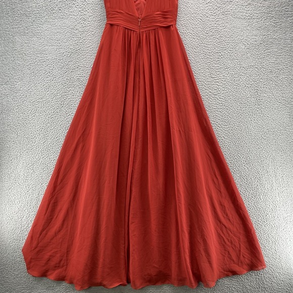 Azazie Red Maxi Dress - Picture 6 of 13